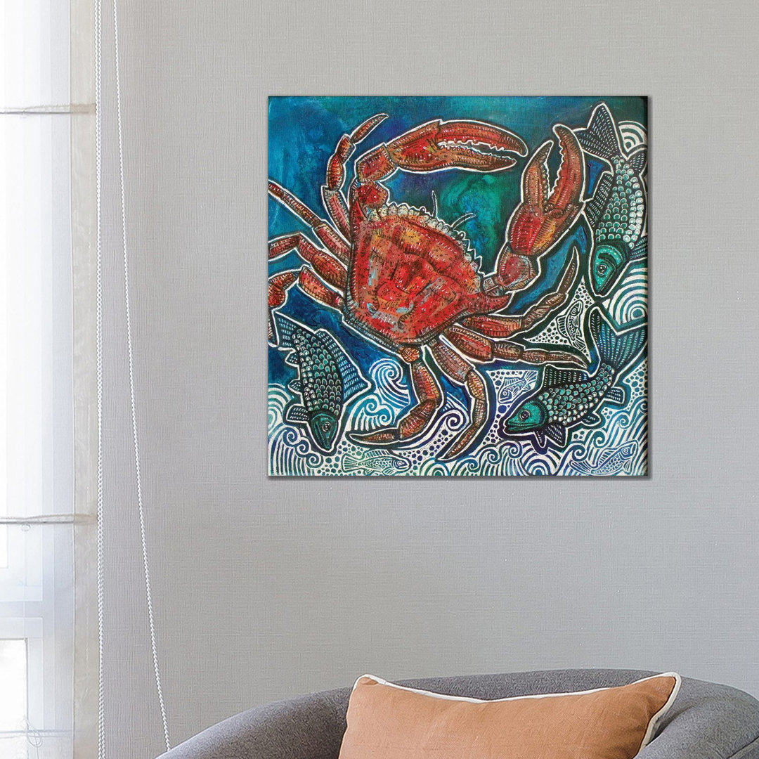 Feeling Crabby by Lynnette Shelley - Painting on Canvas