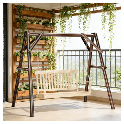Support de chaise suspendue à structure en carbone A pour l'intérieur et l'extérieur
