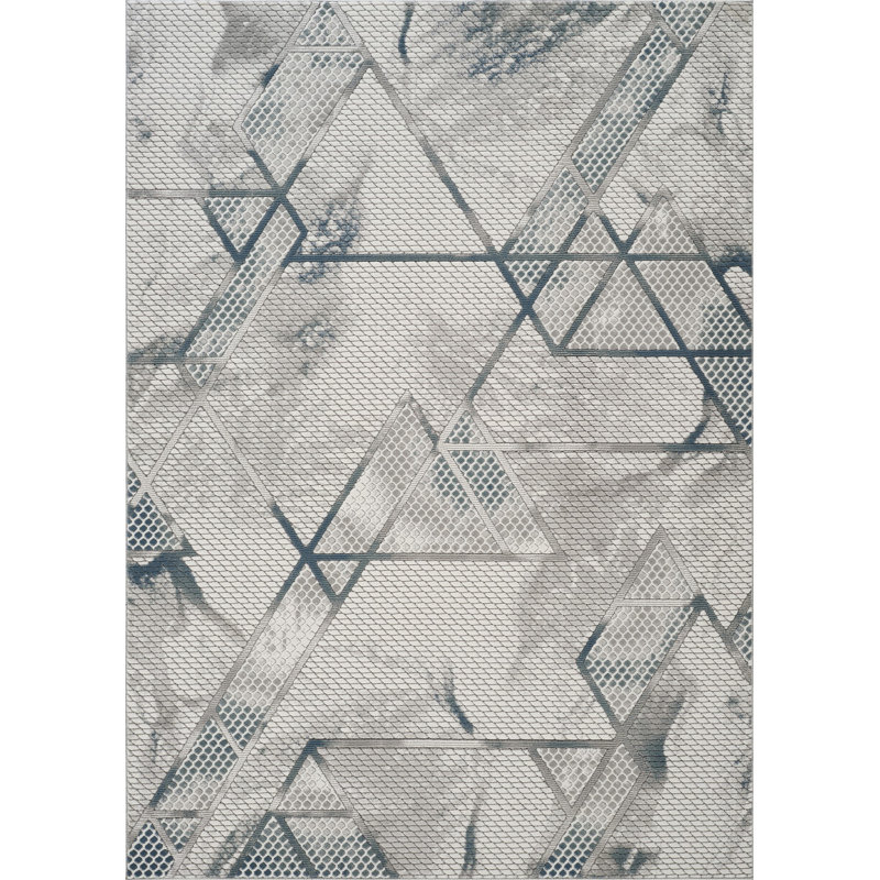 Fernald WF_DIM1006 Gray 5'3" x 7'3", 5'3"x7'3"