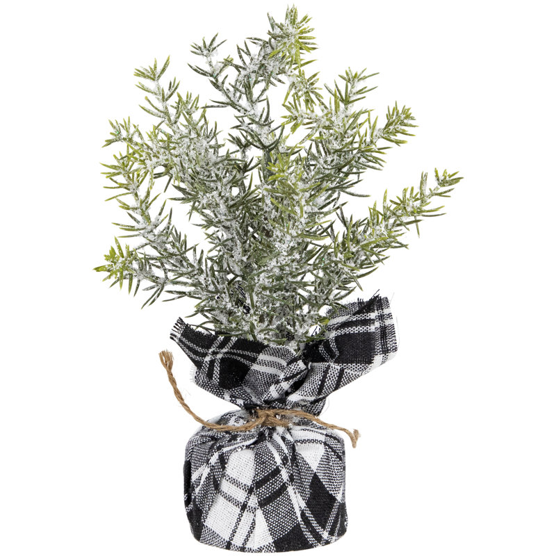 Faux pin 9 po en pot