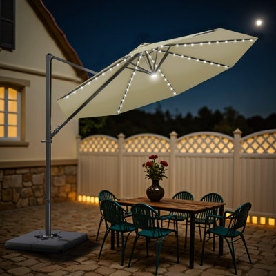 116.1'' X 116.1" Cantilever Umbrella