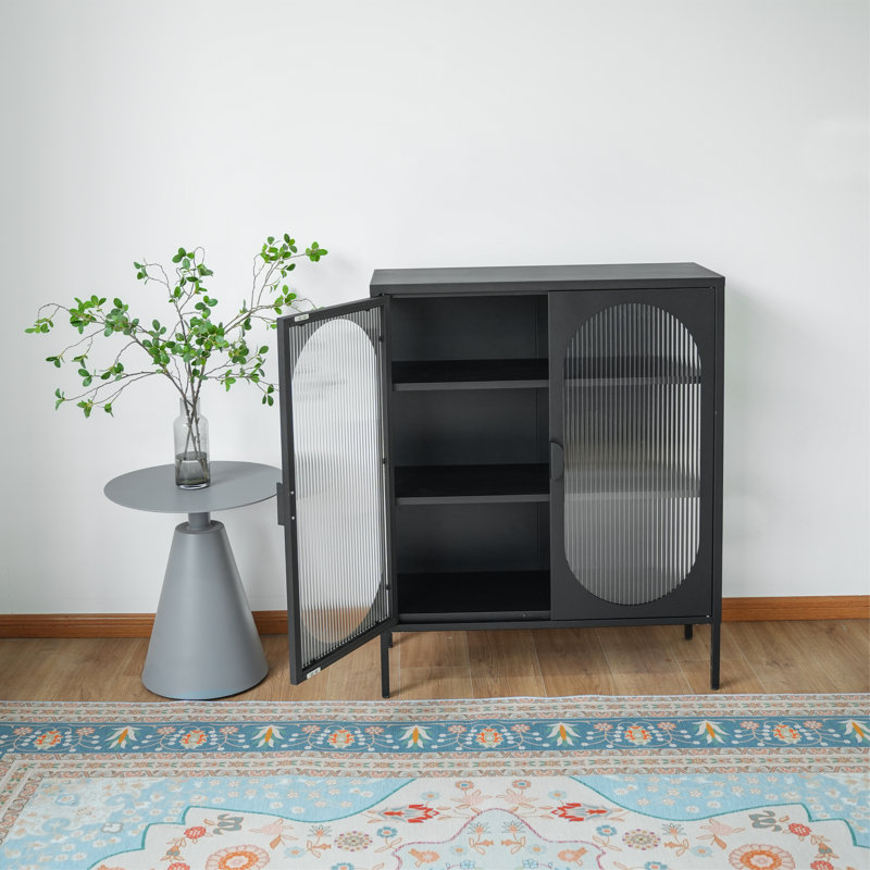 Buffet décoratif 3 tablettes H 43 po
