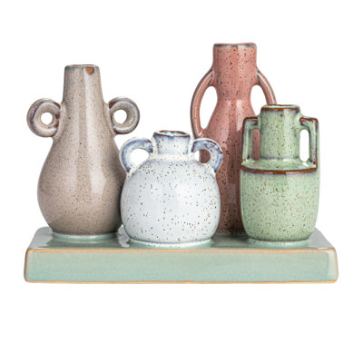 Vase de table en grès Kyjaun