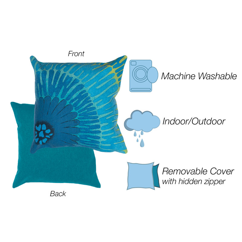 Visions III Cirque Outdoor Rectangular Pillow Cover & insert