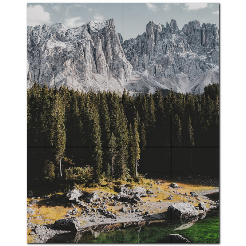 Photo de montagnes 12 x 12