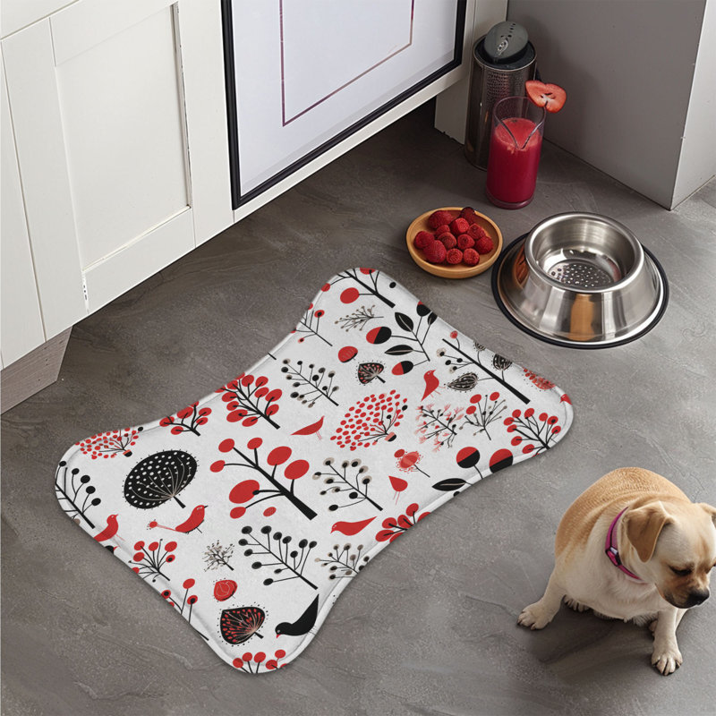 Spring in the North - Tapis d'alimentation en os 1 pièce