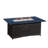 Fionnula Rectangle Propane Smokeless Fire Pit Table with Hidden Fuel Tank
