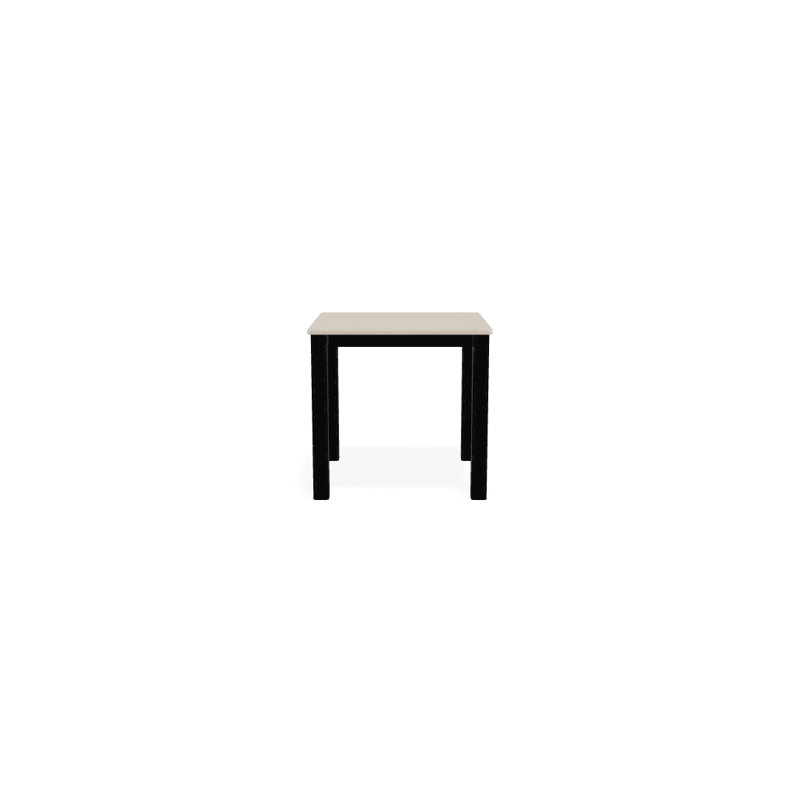 Table d'appoint Robinett, Désert P60, Noir texturé