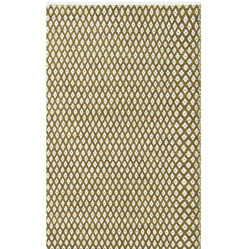 Tapis en coton à tissage plat Dannapaola, Rectangle 2 pi 6 po x 4 pi