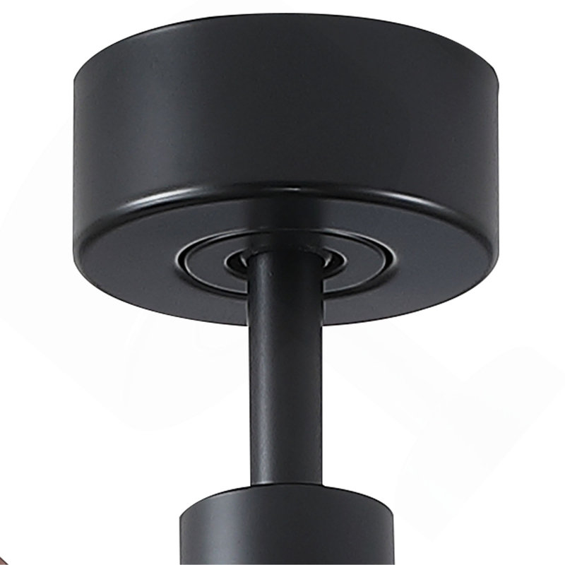 Ventilateur de plafond noir 52 po Lowe, Non