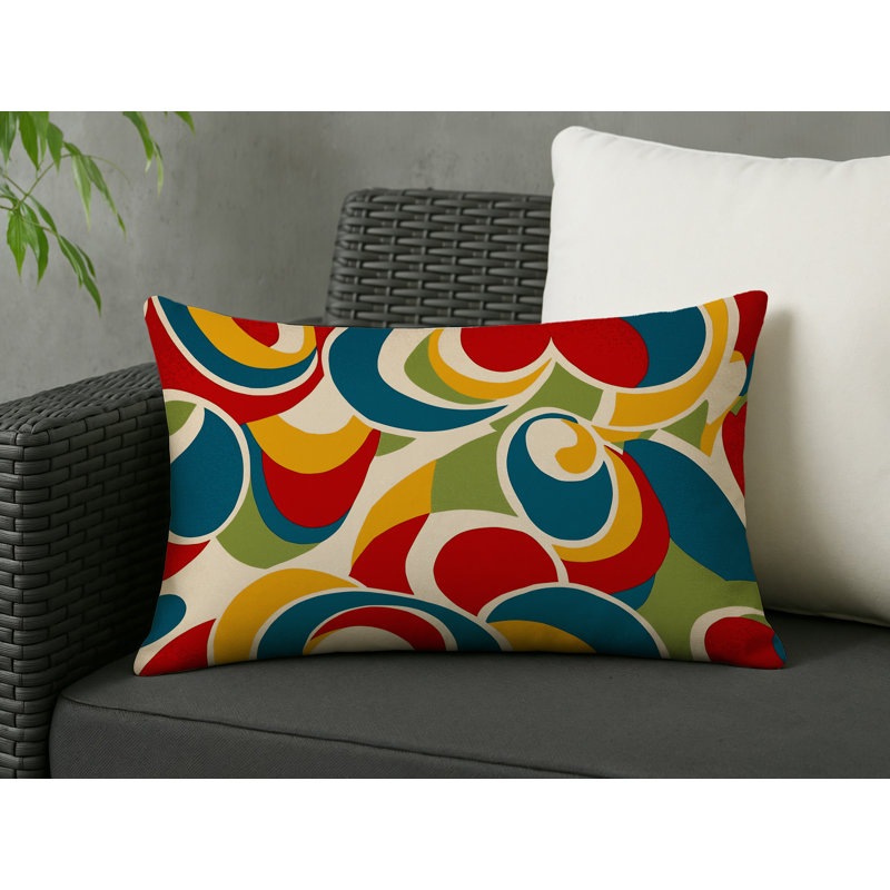 Spirited Glow Indoor And Outdoor Pillow, Rectangle 20"H x 14"W