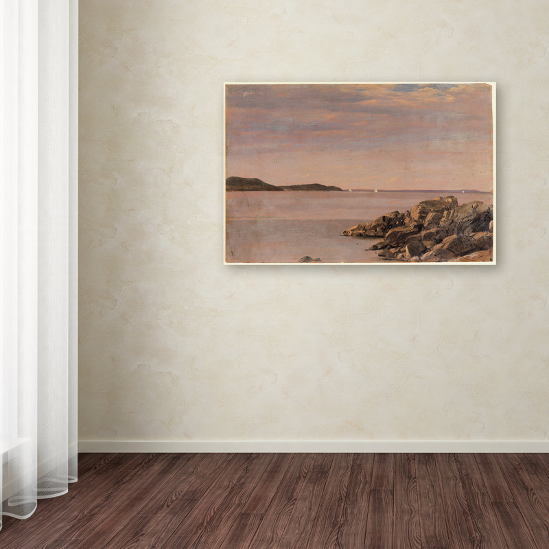 « mt désert island maine », reproduction sur toile tendue, H 12 po x l 19 po
