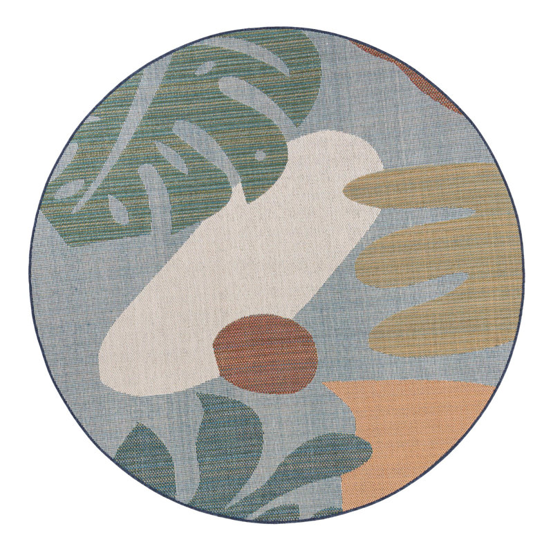 Indoor / Outdoor Rug, Round 7'10"