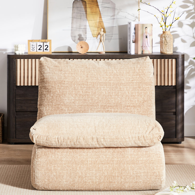 Fauteuil de jeu confortable au coin du feu, tissu doux, revêtement de fauteuil à billes ergonomique