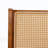 Calden Solid Wood and Rattan Accent Chair