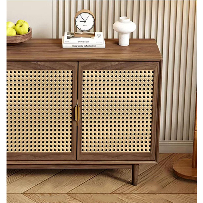 Armoire d'appoint multifonctionnelle Nordic, H 33,46 po x l 47,24 po x P 17,72 po
