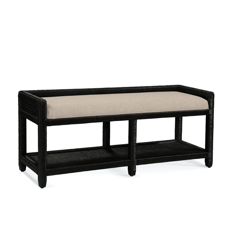 Banc de rangement Silvio Glinda, Léopard gris; 0742-83, Noir