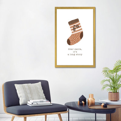 " Dear Santa It's A Long Story " by Orara Studio