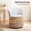 Ensemble de chaises d'appoint en bois massif de 22,8 po de largeur Mid-Century (ensemble de 2)-107659130