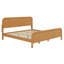 Base de lit plateforme en bois avec lattes et tête de lit-606625782-606625771
