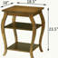 Table de bout carrée avec 2 tablettes-892059896