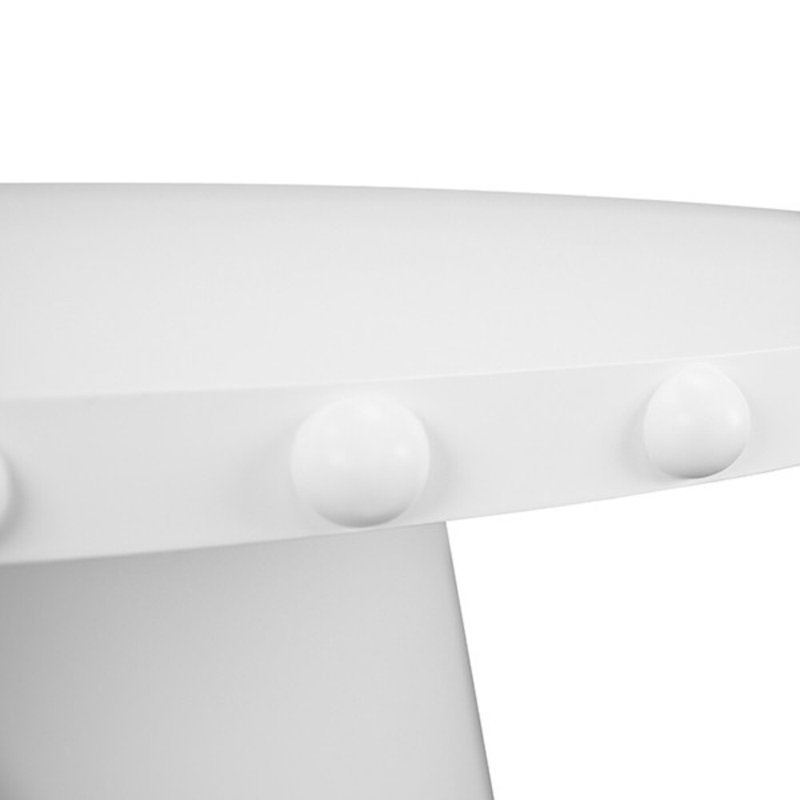 Dining Table, Matte White