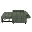 52.8" Loveseat Sofa, Pull Out Couch, Loveseat Sleeper With Adjustable Backrest, Three USB Ports, Two Lumbar Pillows
