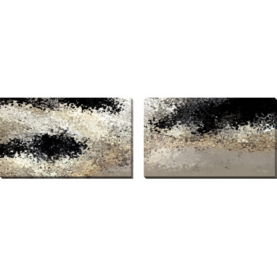 Crossed over John 5: 24 - Ensemble de 2 reproductions d'art sur toile