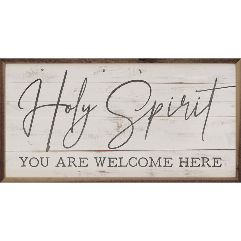 " Holy Spirit Whitewash ", 12" H x 24" W