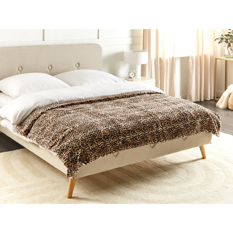 Airon Polyester Animal Print Bedspread, 150 x 200cm Bedspread