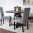 4 - Person Pedestal Dining Set-1224770763