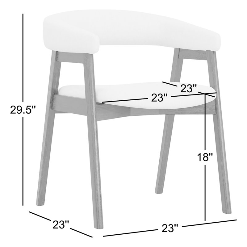 Fauteuil Darcey, Naturel