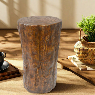 Concrete Top End Table