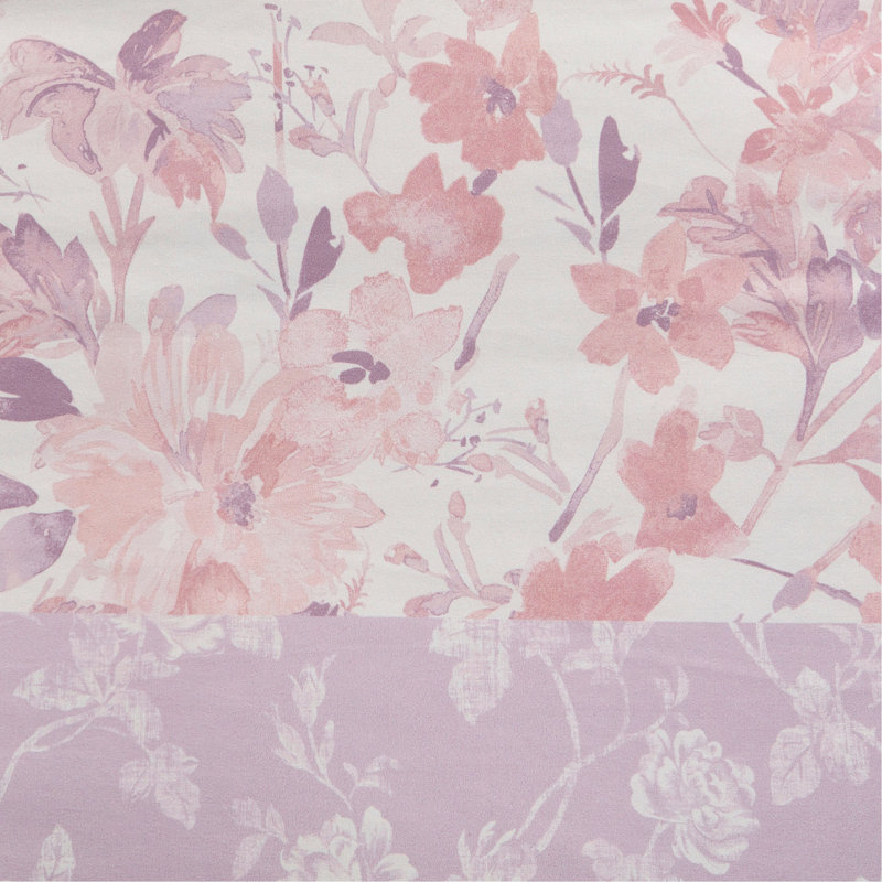 Floral Paisley Comforter Set, Full Comforter + 4 Additional Pieces
