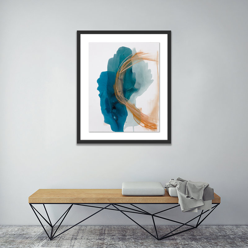 Wisdom Print by Kim Whiteside, 48" H x 39" W x 2.5" D, Black