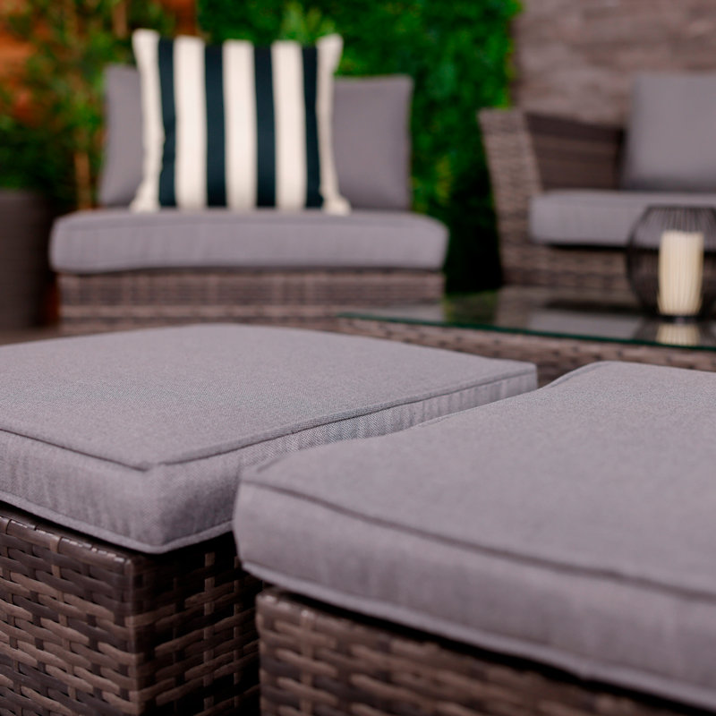 Englis Metal 2-Person Seating Group with Cushions