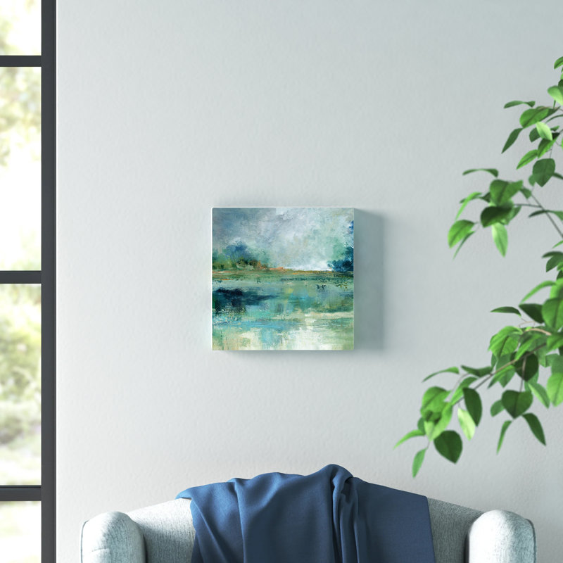 «Emerald Isle», reproduction sur toile, H 10 po x l 10 po x p 1,5 po