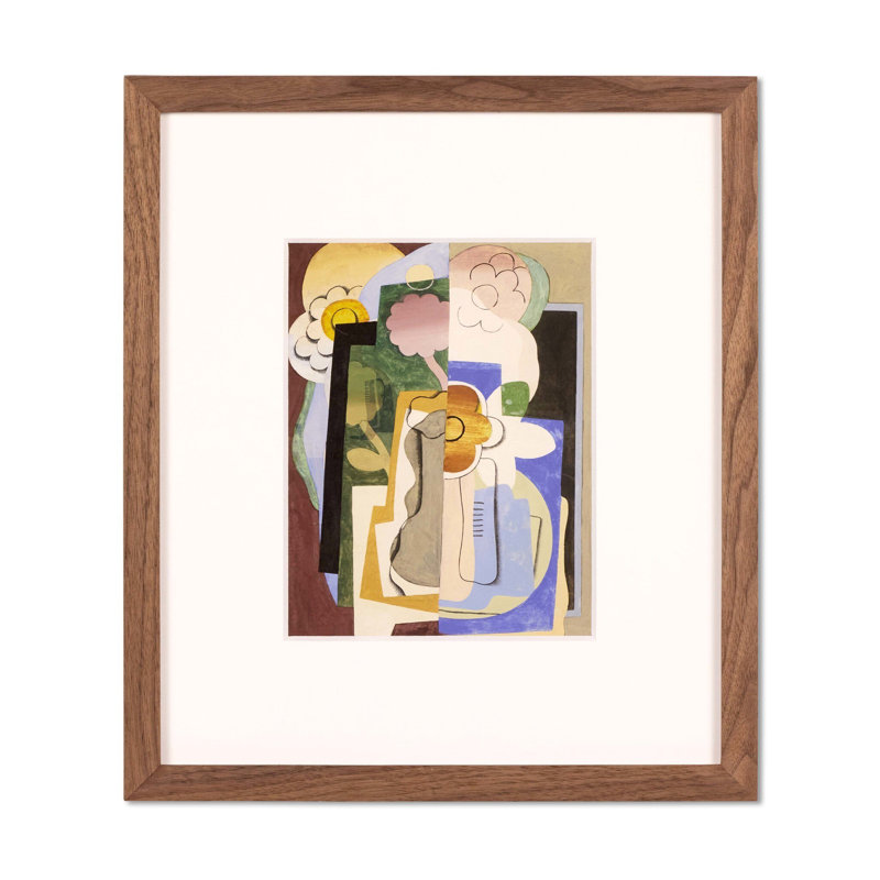 Vase de Fleurs - Pure Framed Painting, H 18" x W 16"