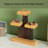 3-tier Wooden Tabletop Jewelry Display Stand Rustic Organizer For Necklace Bracelet Watch Bangle Ring & Earring With A Sturdy Natural Wood Base Ideal For Home Retail Or Craft Fair Display