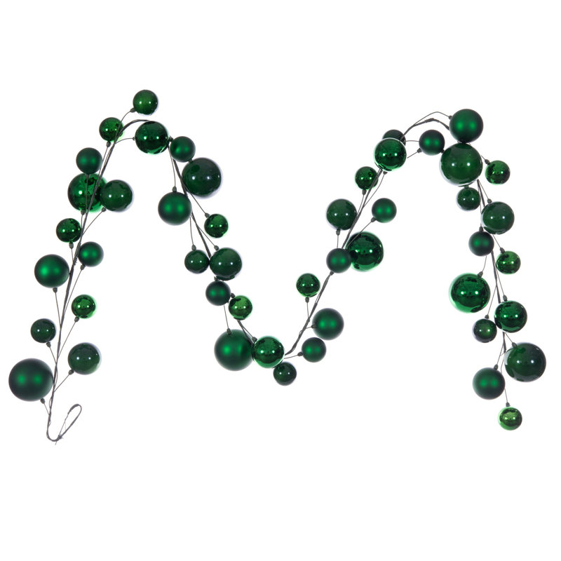  Guirlande 10 'Green Ball Branch, Green