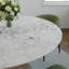 7Pcs Round Dining Set X-Shape Pedestal-131527901-131527902-131527903