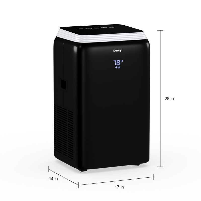 Danby 12500 BTU Portable Air Conditioner for 400 Square Feet with Heater and Remote Included