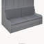 Grand lit escamotable mural avec coussin, gris-129679615