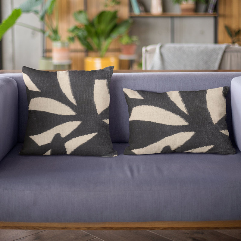 Coussin floral Palm, 20" x 30"