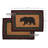  Wyatt Braided Cotton/Jute Black/Red/Brown Area Rug-1275507986