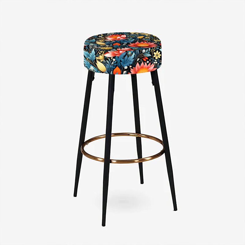 Ensemble de 2 tabourets de bar Tropical