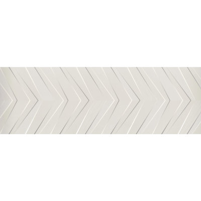 Synergy Ch White 16 in. x 47 in. Matte/Satin Ceramic Wall Tile (15.4 sq. ft./Case)