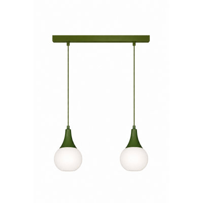 LACRIMA KHAKI 1-LIGHT PENDANT