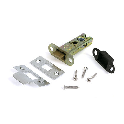 Polished Nickel 3" Heavy Duty Latch