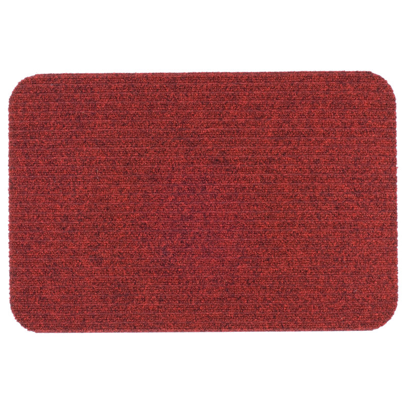 Revilla Entrance Doormat, Red